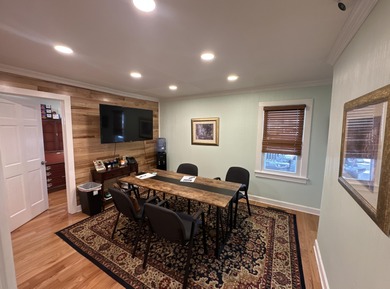 Highly visible corner property located at the intersection of