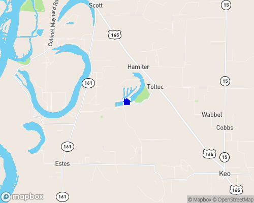 Mound Lake Map