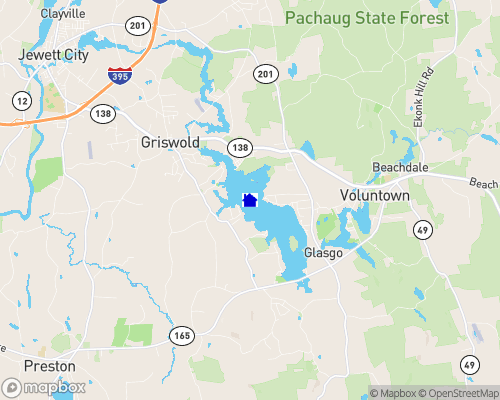 Pachaug Pond Map