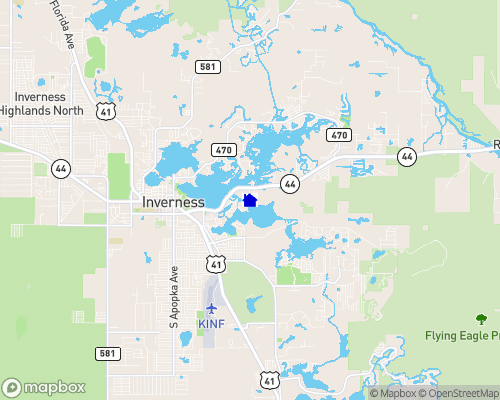 Lake Spivey Map