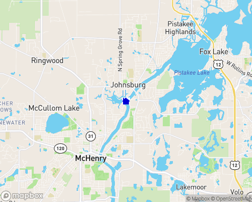 Chain O Lakes - Fox River Map