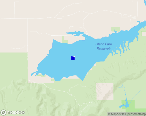 Island Park Reservoir Map