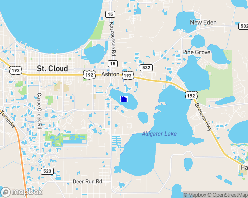 Live Oak Lake Map