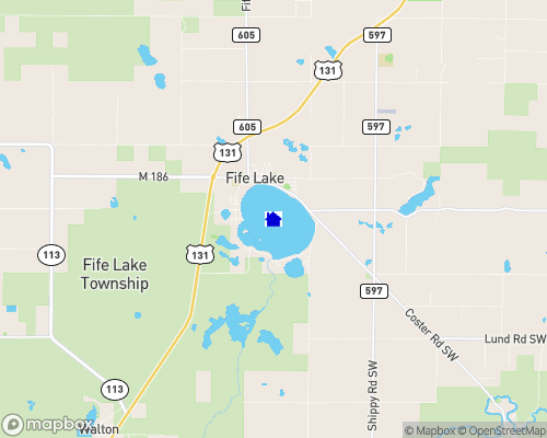 Fife Lake Map
