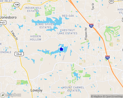 Blalock Reservoir Map