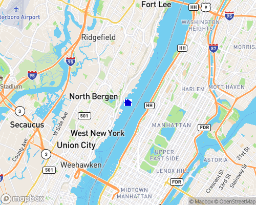 Hudson River Map