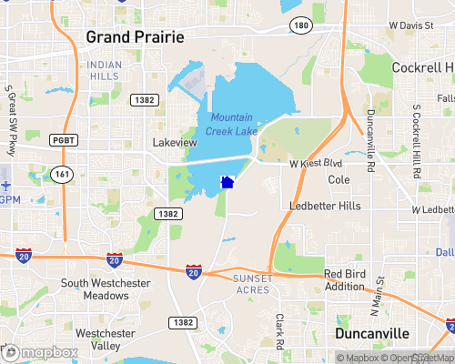 Mountain Creek Lake Map