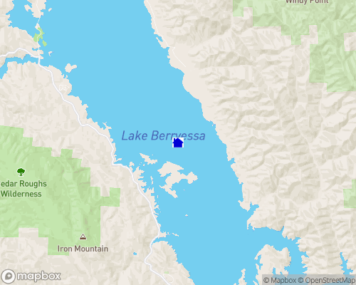 Lake Berryessa Map