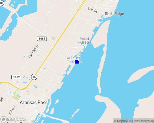 Redfish Bay Map
