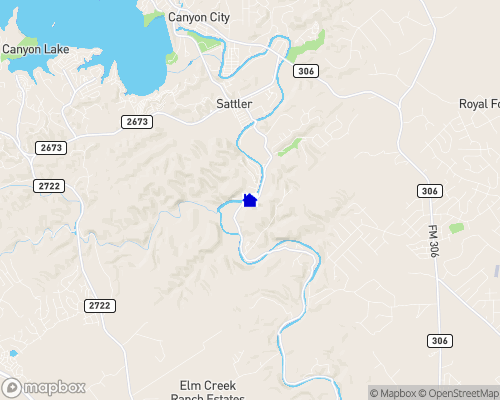 Guadalupe River - Comal County Map