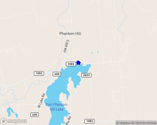 Lake Fort Phantom Hill Map