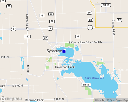 Syracuse Lake Map