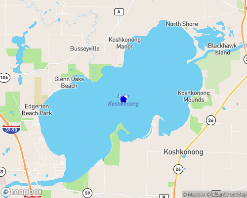 Lake Koshkonong Map