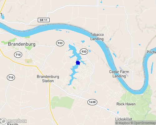 Doe Valley Lake Map