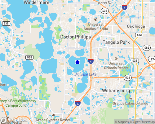 Big Sand Lake Map