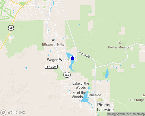 Show Low Lake Map