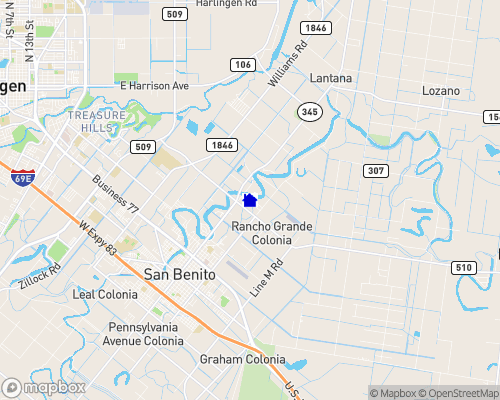 Resca de los Fresno Map