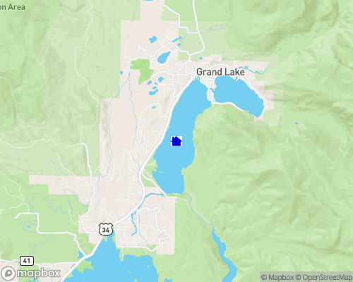 Shadow Mountain Lake Map