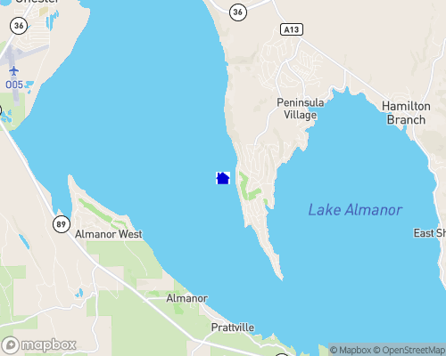 Lake Almanor Map