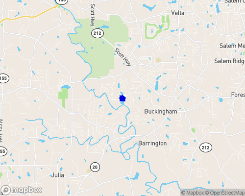 Deerun Lake Map