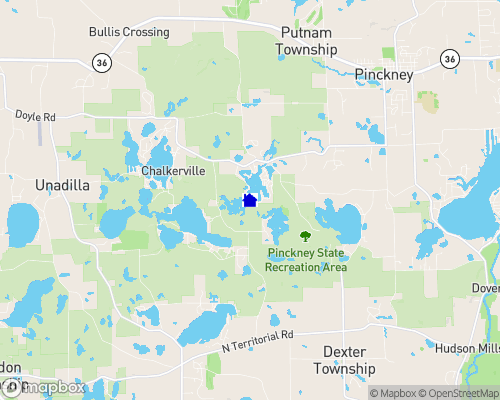 Hiland Lake Map
