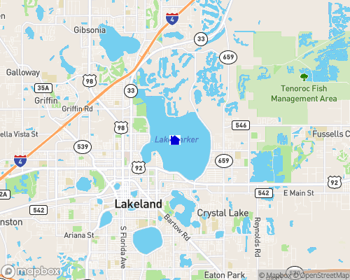 Lake Parker - Polk County Map
