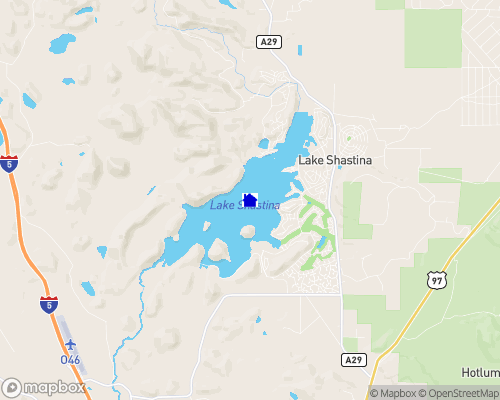 Lake Shastina Map