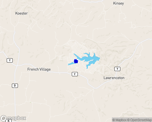 Goose Creek Lake Map