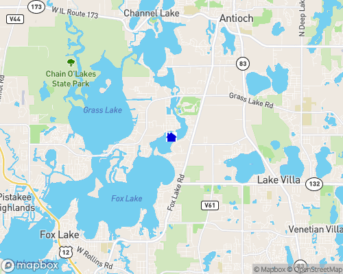 Chain O Lakes - Petite Lake Map