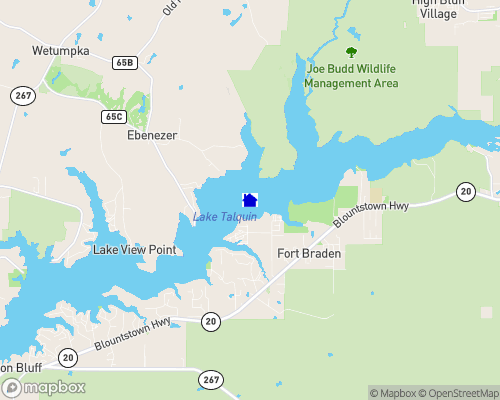 Lake Talquin Map