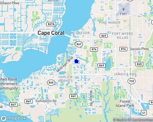 Heritage Cove Lakes Map