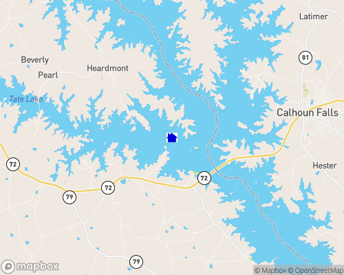 Lake Russell Map