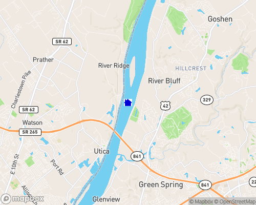 Ohio River - Jefferson County Map