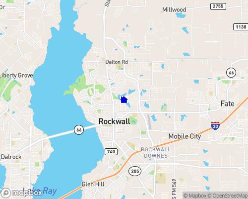 Caruth Lake Map