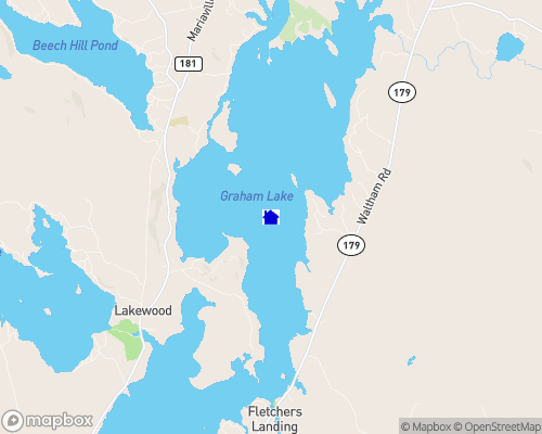 Graham Lake Map