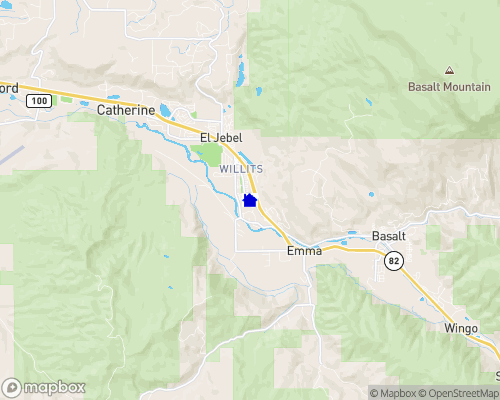 Willits Lake Map