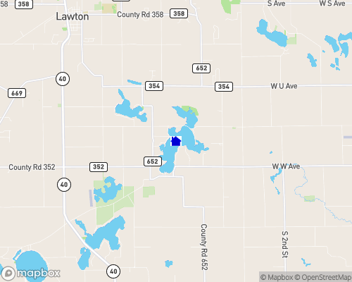 Bankson Lake Map