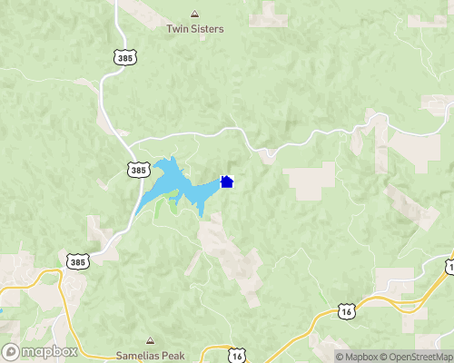 Sheridan Lake Map