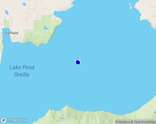 Lake Pend Oreille Map