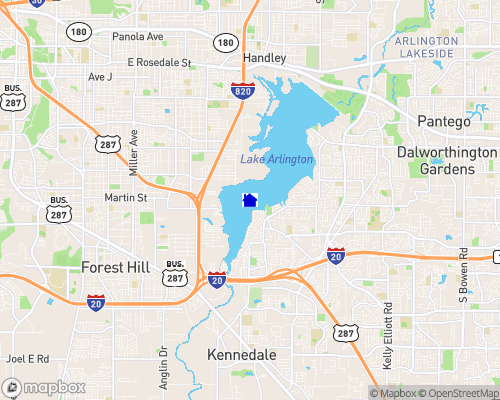 Lake Arlington Map