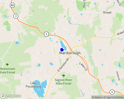 Lake Terramuggus Map