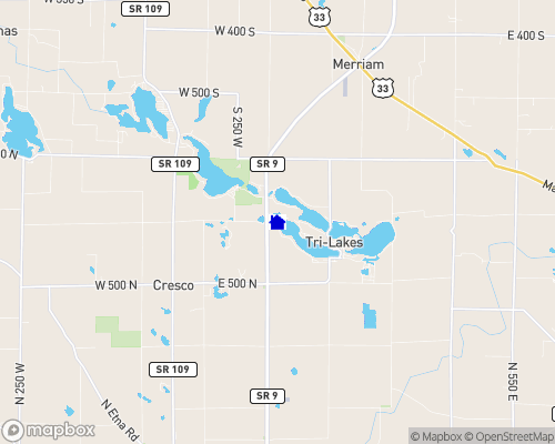 Shriner Lake Map