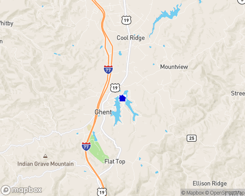 Flat Top Lake Map