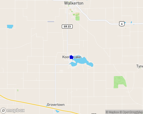 Koontz Lake Map