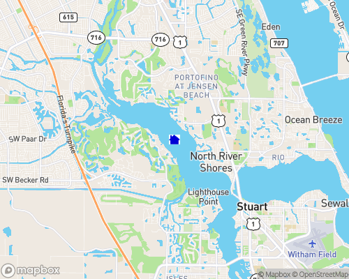 St. Lucie River - St. Lucie County Map