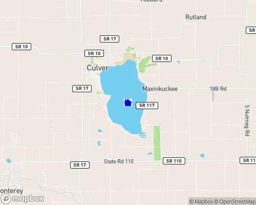 Lake Maxinkuckee Map