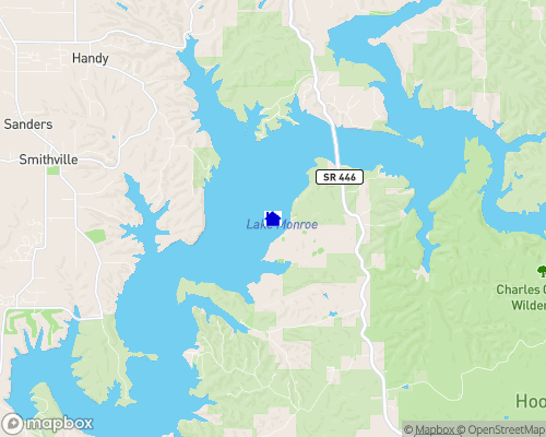 Lake Monroe Map