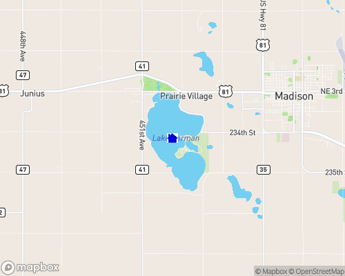 Lake Herman Map