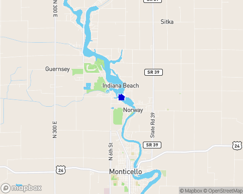 Lake Shafer Map
