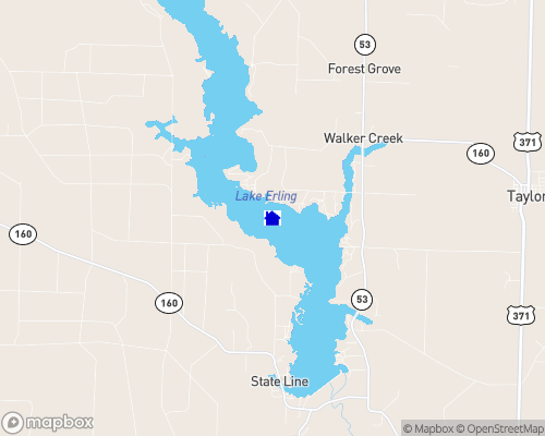 Lake Erling Map